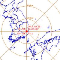 경북 경주 남남서쪽 9km 지역서 규모 3.1 여진 발생