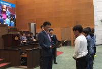 서울시의회 박호근 의원, ‘제158회 청소년 의회 교실’ 참석학생 격려