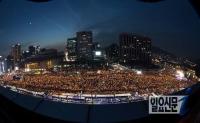'6차 촛불집회' 오후 7시30분 기준 서울 150만 명 돌파