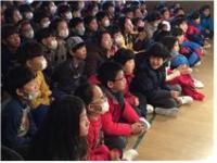 인천주안북초, 찾아오는 문화 예술 교육 제23탄 어린이 ‘드로잉쇼’ 공연