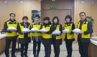 금산군 진산면, 사랑의 도시락 전달