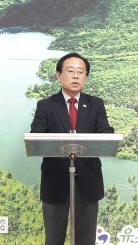 [4·12]재보선 충북 도의원 임회무 괴산군수 경선지지 호소