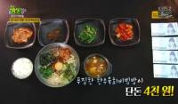 ‘2TV저녁 생생정보’ 4000원 한우육회비빔밥, 2000원 잔치국수 “질도 최고”