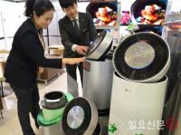 [포토] 황사·미세먼지에 필수품이 된 공기청정기