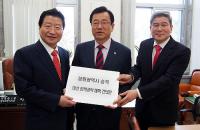 안상수 창원시장, ‘대선공약 채택’위해 직접 나서