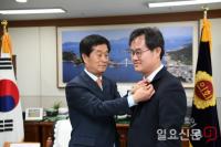 김성훈 당선자, 박동식 경남도의회 의장과 당선자 간담회 가져