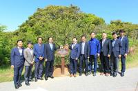 경상대, 장사도 해상공원에 기념식수 및 현판식 가져