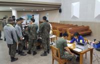 건협부산, 국군부산병원과 건강증진캠페인 실시