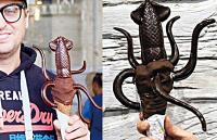 대왕오징어 아이스크림 ‘신기방기’