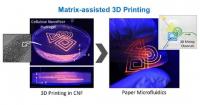 종이 기반의 3차원 채널 마이크로유체칩 제작 성공