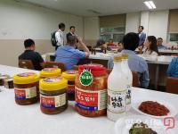 순천농협 초청 중국바이어들 남도김치 맛에 반하다 