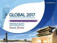 GLOBAL 2017 국제 핵연료주기 학술대회 개막