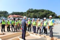 충남 천안시의회, '희망 드림주택' 건축 봉사