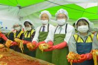 천안 백석대, 사랑의 김장 담그기 행사
