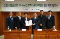 산림조합중앙회-한국농업경영인중앙연합회, 전략적 업무협약 체결
