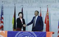 남성희 AUAP회장, 글로벌 행보 주목…中 국제회의 주관, WFUNA와 MOU 체결