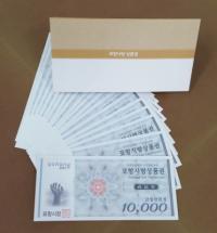 [포항시정] 포항사랑 상품권 3000억 지역경제 유발효과 外