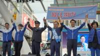 "이당윤~!" 대구 찾은 '평화철도111 ', 임대윤 후보 지지 유세