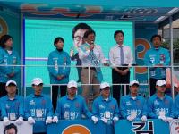 김형기 대구시장 후보, 유승민 대표와 ‘쌍끌이 유세’ 총력 