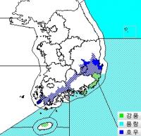 대구·경북 시간당 30mm 강한 비 