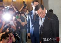 자리로 돌아 가는 박삼구 금호아시아나 그룹 회장 ‘기내식 대란’