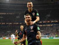 [러시아 월드컵] 페리시치·만주키치 연속골…크로아티아, 잉글랜드 꺾고 월드컵 결승 진출