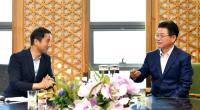 이철우 지사, 한병도 정무수석에게 "야당 도지사로 정부 예산 적게 받지 않을까 걱정하는 도민들 많다" 