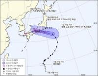 태풍 ‘종다리’, 도쿄 지나 제주 방향으로…폭염 완화 효과 없어