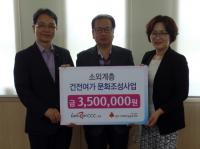 한국마사회 창원지사, 소외계층 건전여가 문화조성 사업에 350만원 지원