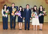 [포토] 김석준 부산시교육감, ‘572돌 한글날 경축행사’ 참석