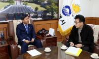 허성곤 김해시장, 2019년 재난관리평가 기관장 인터뷰 실시