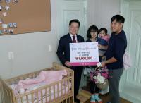 영천시, 2019 기해년 첫둥이 탄생 축하 방문 