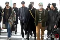 "마음은 벌써 미국" 방탄소년단, 그래미어워드 참석 위해 출국...한국 가수 최초 