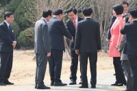 초월회 첫 참석하는 황교안 자유한국당 대표