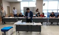 김해산업진흥의생명융합재단, 배설케어로봇 보급 시연회 개최