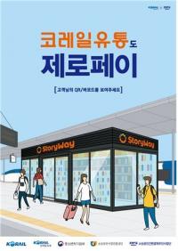 코레일 유통 운영  213개 기차역 내 편의점·매장서 제로페이 결제