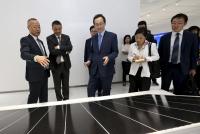 송하진 전북지사, 중국 쑤저우 태양광기업 GCL본사 방문