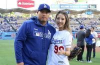 ‘류현진 아내’ 배지현이 밝힌 MLB 시구 도전 비스토리