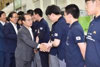 [부산시 브리핑] 오거돈 시장, 전국기능경기대회 훈련장 ‘부산기계공고’ 방문 격려 外