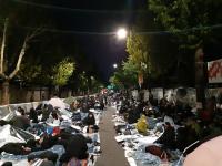 [현장 스케치] 청와대 앞 조국 사퇴 밤샘 농성장의 젊은이들