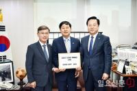 정하영 김포시장, 김두관 국회의원과 기재부에 '평화로' 등 국비 지원 건의