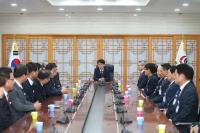 김일곤 청도부군수, 군정업무보고회 가져