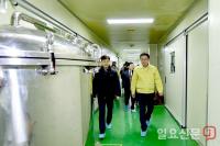 박남춘 인천시장, 손소독제 생산업체 방문..."코로나바이러스 감염 방지 물품, 적기에 생산 보급도 중요"