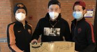 AS로마 팬클럽 상하이 지부, 의료용 마스크 2600개 기부