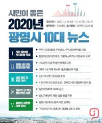 시민이 뽑은 2020년 광명시 10대 뉴스 공개...박승원 시장 “코로나 없는 2021년 기원” 
