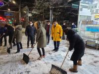 안승남 구리시장, 폭설 제설작업 진두지휘... 전직원 비상체계 가동