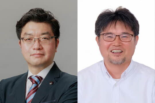 계명대 허윤석 의용공학과 교수(왼쪽)와 권택규 의예과 교수 <계명대 제공>