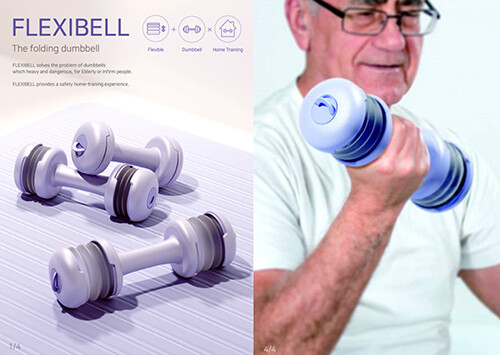 오인균 교수가 디자인한 'Flexibell' (사진=대구한의대 제공)
