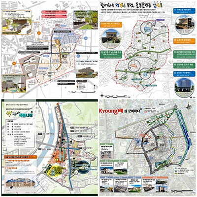 김천, 고령, 영덕, 봉화 등 4개 시군이 2021년 도시재생뉴딜사업에 선정돼 국비 320억원을 확보했다 (사진=경북도 제공)