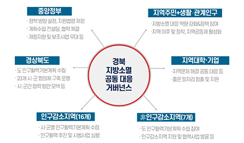 경북 지방소멸 공동대응 거버넌스 구축·운영 (자료=경북도 제공)